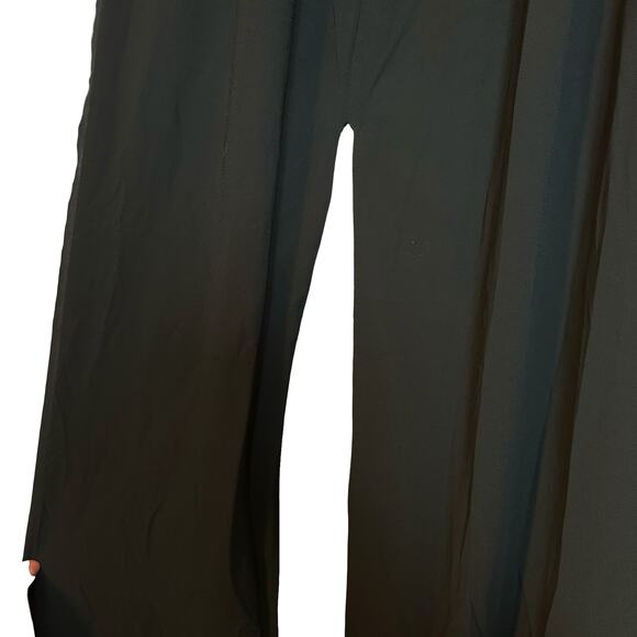 NWT Lulus I'm All Yours Emerald Green Ruffled Maxi Dress Bridesmaid Cocktail M - Picture 10 of 13